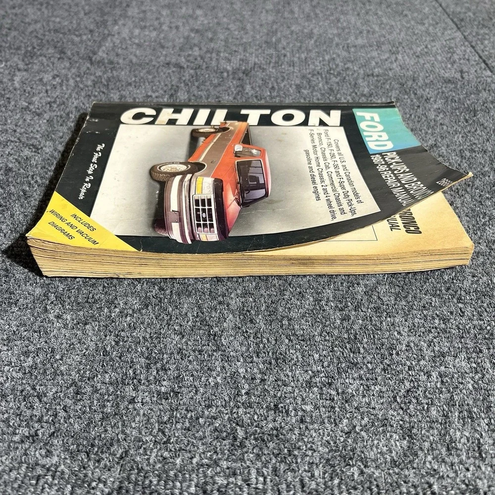 Chilton 26664 Ford Pick-Ups and Bronco 1987-96 Repair Manual with Diagrams